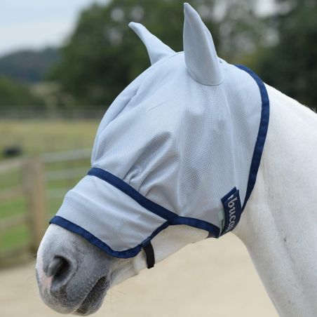 Bucas Buzz-Off Deluxe vliegenmasker met neus