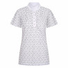Polo in tech Imperial Riding Roxy AOP - Wit
