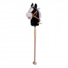 Hobby horse Bella HKM met wieltjes - Bruin / wit