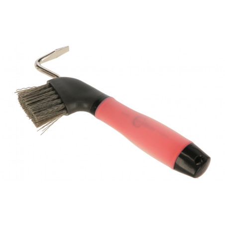 Hoefkrabber met gelhandvat en borstel Covalliero