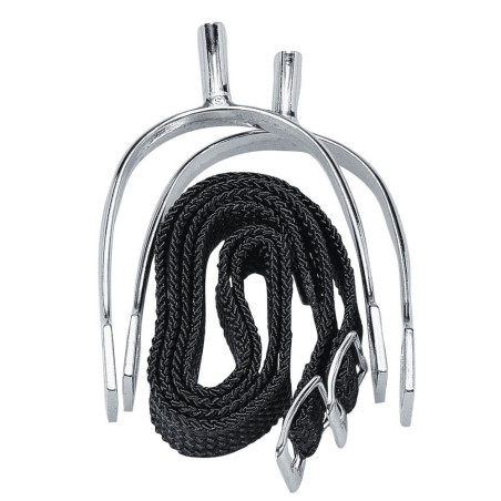 Korsteel Pow Never Rust sporen met Korsteel riemen