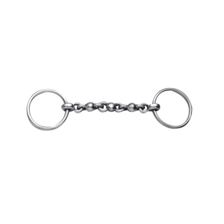 Mors met stalen bol van roestvrij staal Korsteel