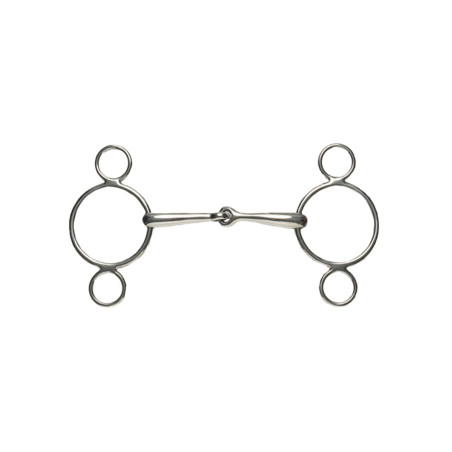 Mors Dutch Gag met 2 ringen Korsteel