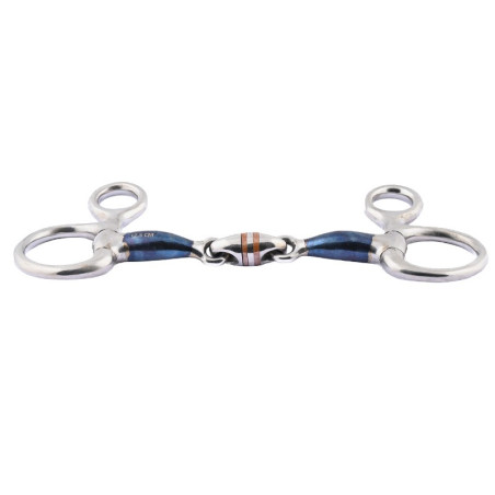 Mors baucher Jump'In dubbele breuk blauw staal