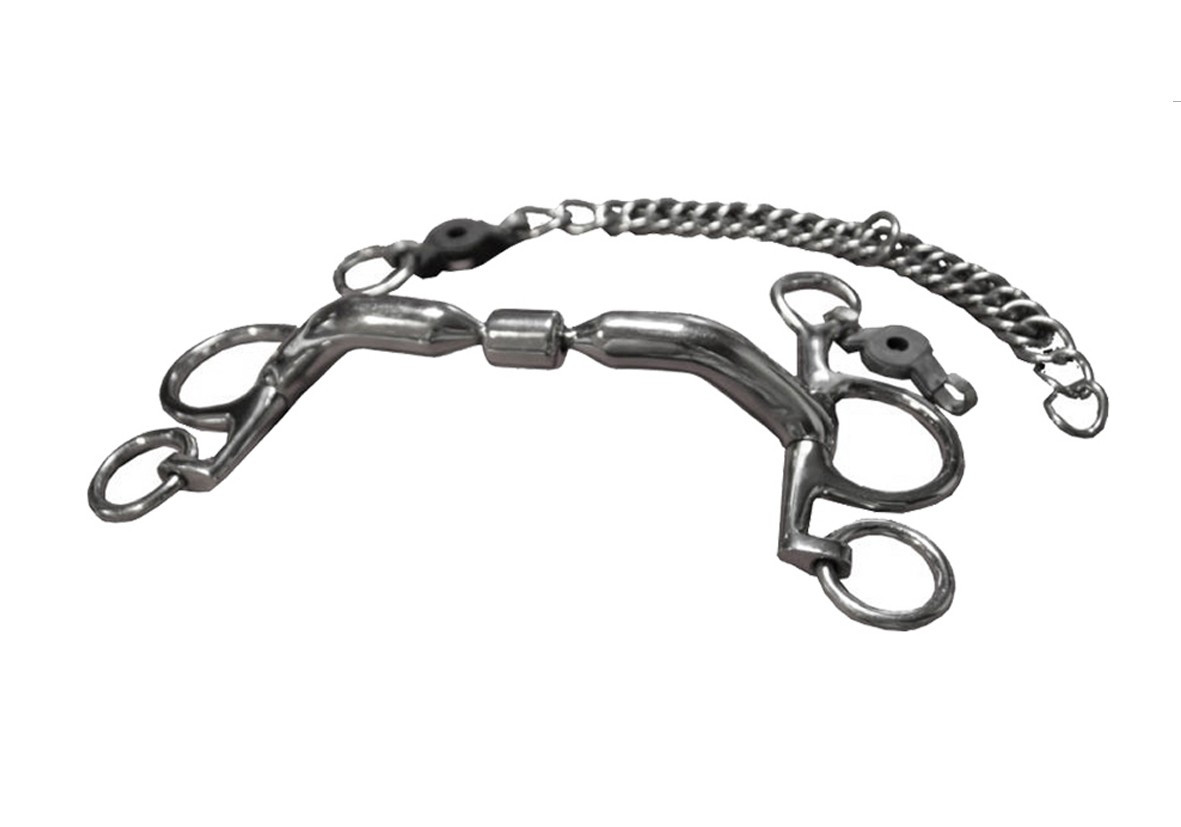 Mors Pelham Jump'In bloqué anatomique