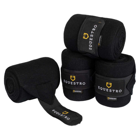 Wolbandages voor rust per 4 Equestro