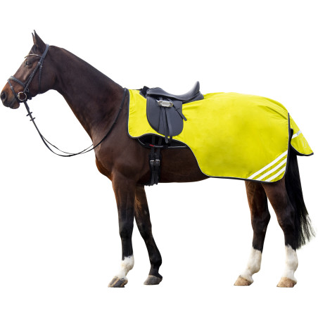 Fleece-uitrijdeken Reflective fleecevoering HKM