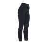 Strakke legging van stretch technisch materiaal dames Kao Light Equestro - Zwart / zwart