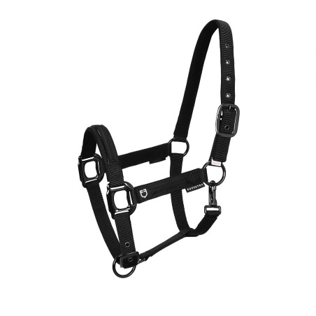 Nylon halster met touw Elegance Equestro
