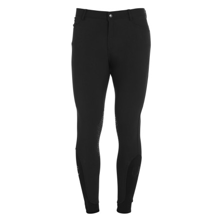 Slim-fit broek met grip heren met logo Caspar Equestro