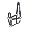 Nylon halster met touw Elegance Equestro - Marine