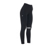 Strakke legging van stretch technisch materiaal dames Kao Light Equestro - Zwart / wit