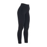 Aansluitende legging van stretch technische stof voor dames Kao Equestro - Zwart / zwart