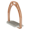 Aluminium stijgbeugels Arco Evolution Alupro Acavallo - Roségoud