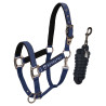 Halster en longe Equestro - Marine
