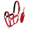 Halster en longe Equestro - Rood