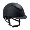 Unisex helm met glanzend frame Galaxy Equestro - Zwart / glanzend zwart