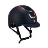 Eclipse-helm met strass Equestro - Marine / roségoud