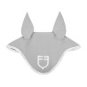 Vliegenmuts van technische stof met GP Equestro-logo - Lichtgrijs / wit