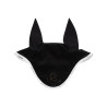 Lycra vliegenmasker met siliconen Acavallo-logo - Zwart / wit