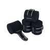 Bandas de polo transpirables Diamond por 4 Equestro - Marine
