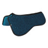 Dubbele memory foam gelpad met vilt Acavallo - Marine / petrol
