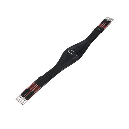 Leren hindernisriem met elastische banden Amelie Equestro