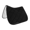 Technische stoffen dressuurdeken met GP Equestro-logo - Zwart / zwart