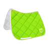 Technische stoffen dressuurdeken met GP Equestro-logo - Limoengroen / wit
