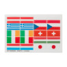 Sticker-set voor Opera Acavallo-beugels - Vlag 3