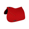 Zadeldek springen in katoen collectie basic Equestro - Rood