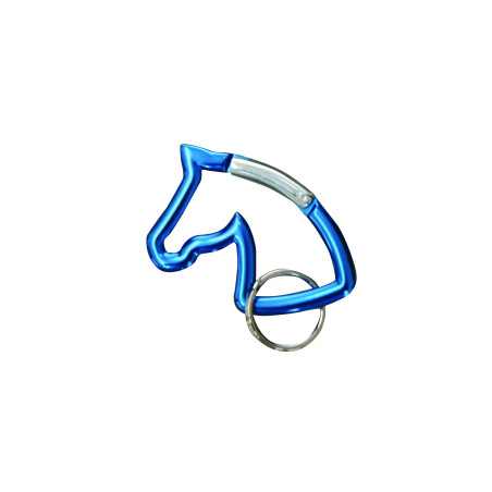 Sleutelhanger van Aluminium Paardenhoofd Umbria Equitazione