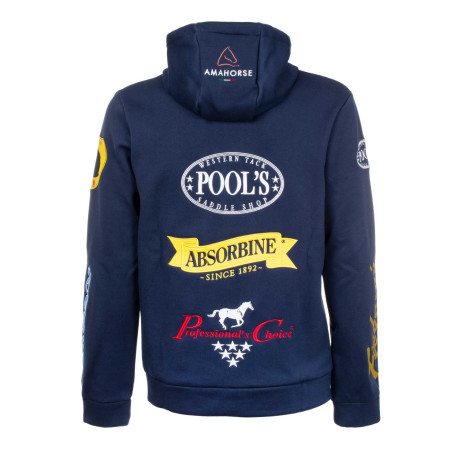 Unisex Hoodie Multilogo Pool's