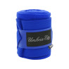 Fleece en Elastische Werkbandages per 4 Umbria Equitazione - Koningsblauw