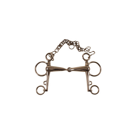 Mors Pelham Vide in Roestvrij Staal Umbria Paardrijden