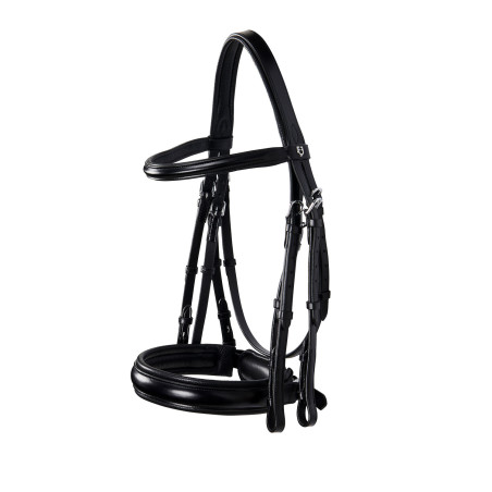 Lederen Hoofdstel Evolution zonder Dubbele Teugels Equestro
