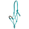 Halster Gevlochten Touw met Navajo Versieringen Pool's - Turkoois