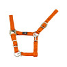 Nylon Halster Dubbel Laags met Dubbele Verstelling Supreme - Oranje