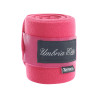 Fleece Rustbandages per 4 Umbria Equitazione - Fuchsia