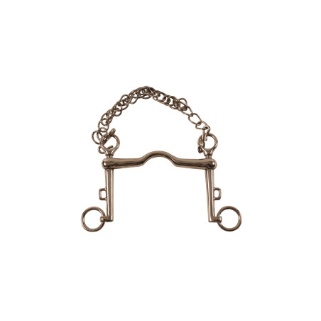 Mors Weymouth Inox met Beweeglijke Takken Umbria Equitazione