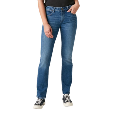 Jean Wrangler Straight Air Blauw Wrangler
