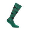 Equithème Argyle damessokken - Grijs / groen