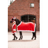 Kerstdeken Horze - Rood