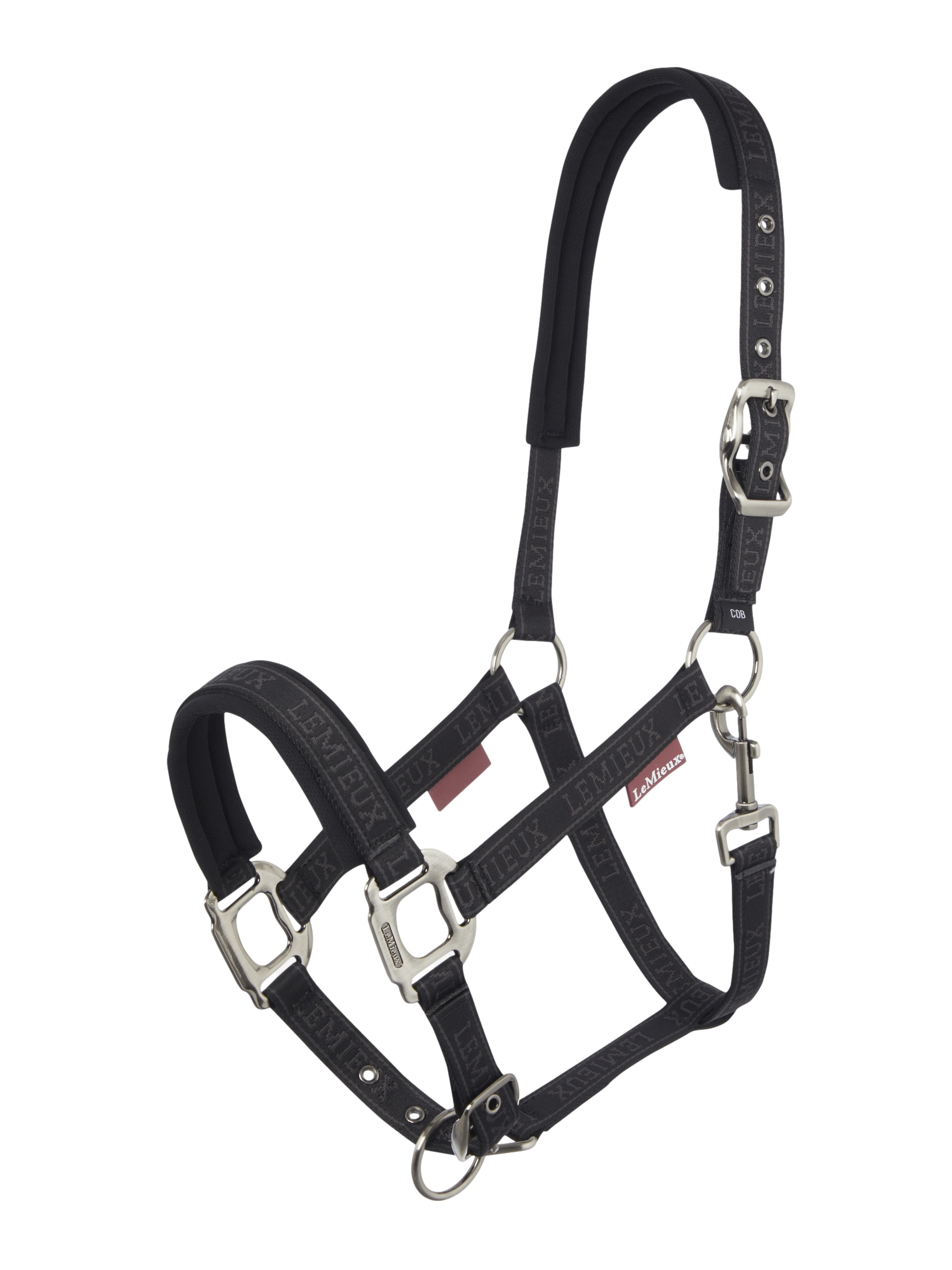 Halster LeMieux Logo Asgrauw Bordeaux Halster LeMieux Logo Asgrauw Bordeaux