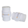 Elastische bandages met klittenbandsluiting Equestro - Wit