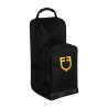 Tas voor laarzen en helm met geborduurd logo Equestro - Zwart