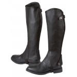 Leren minichaps Covalliero Elasto zwart