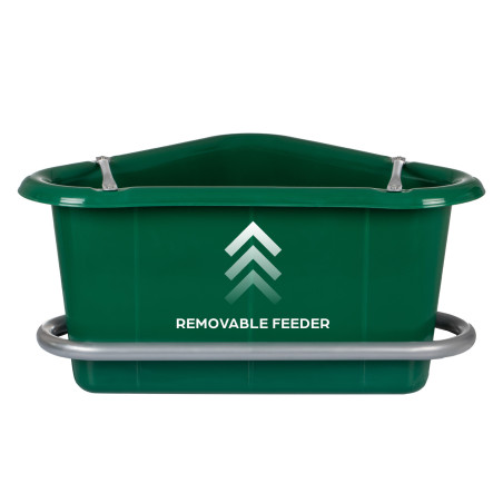 Voederbak met metalen frame en handvat Supreme