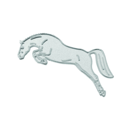 Kraagspelden Master2 model springer in zilver Umbria Equitazione