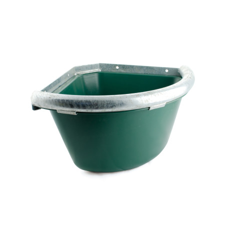 Hoekvoerbak met gegalvaniseerde rand Umbria Equitazione